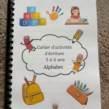PDF: Livret d'activités d'écriture alphabet  3/6 ans