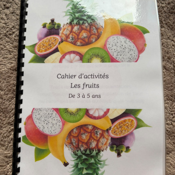 Livret d’activités les fruits de 3/6 ans