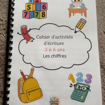 Livret d'activités chiffres 3/6 ans