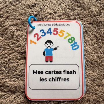 PDF:Les 20 Cartes flash " nombres de 1 à 20"