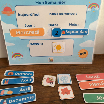 Mon SEMAINIER MONTESSORI