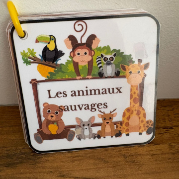 PDF: Les 17 cartes flash les animaux sauvages 