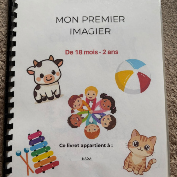 Prénom sur les  livrets d'activités
