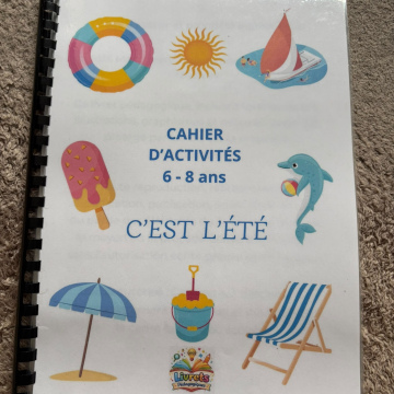 Livret d’activités c’est l’été de 6/8 ans 