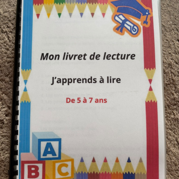 Livret de lecture j’apprends à lire de 5/ 7 ans 