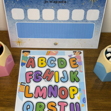 PDF: Le pack du prénom et l’alphabet  pour garçon 